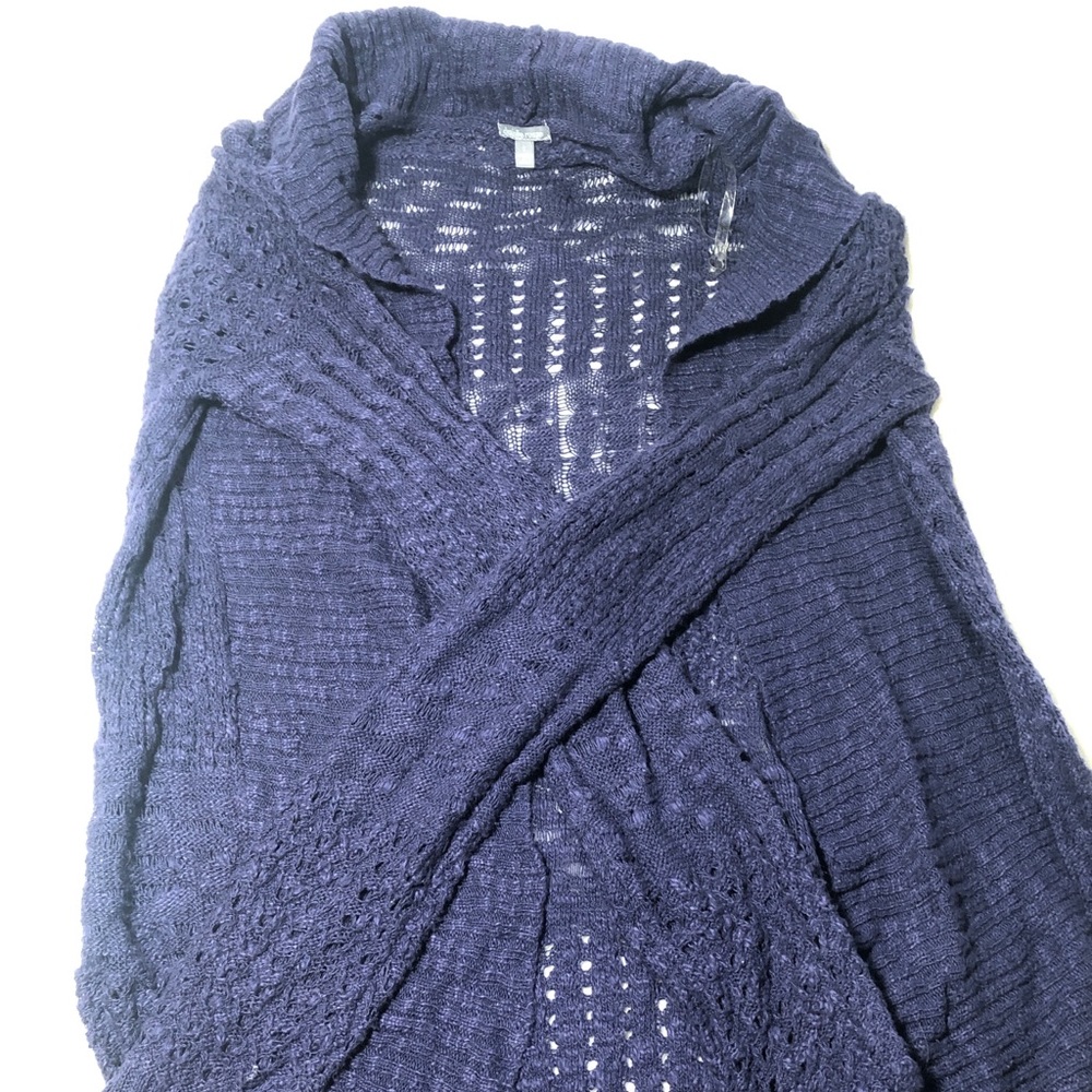 Purple cardigan/sweater